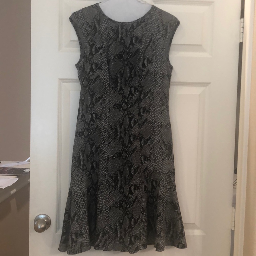Snake lined dress by Ann Taylor